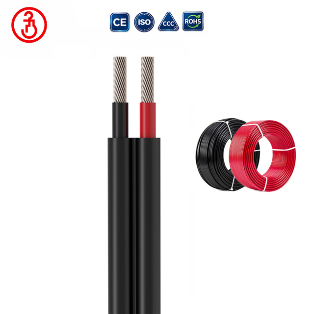 Flexible Solar Cable H1Z2Z2 - K 4mm2 6mm2 IEC62930 EN50618 Flame Retardant LSZH XLPO Copper Cable for PV Power System