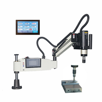 Mesin tap elektrik CNC M2-M20 Motor Servo bor Tapper listrik dengan standar Chucks dengan mesin Threading Collet ISO