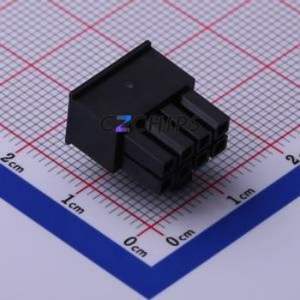 794617-8 Housing (Wire-to-Board / Wire-to-Wire) P=3mm Connector ( Jack Structure: 2x4P )( Pitch: 3mm )( Row Spacing: 3mm ) - Product Image 2