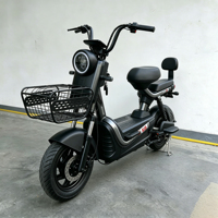 Bicicleta Eléctrica G1 350W-500W, Motor sin Escobillas de 48V, Cuadro de Aluminio, Diseño Moderno, para Adultos, Fabricada en China, OEM/ODM, Digital, de Alta Velocidad