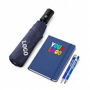 Libreta de Regalo Empresarial Personalizada con Logotipo, Tapa Dura de Cuero PU A5/A6, 80 Hojas Interiores - Product Image 1