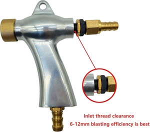 Sandblaster Gun Air Sand Blasting Gun Blasting Cabinet Machine Kit Parts 5-8bar - Product Image 4