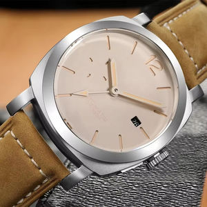 นาฬิกาแฟชั่นหรูหราสไตล์ฮิปฮอป พร้อมตัวล็อคแบบซ่อน กลไก ETA สายสแตนเลส หน้าปัดแบบเข็ม - Product Image 3