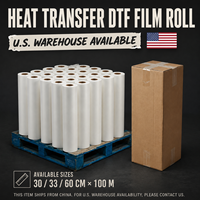 Rouleau de film de transfert DTF Super Value 12 pouces (30 cm) – Film PET à super absorption d'encre pour impression DIY sur T-shirts