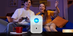 Proyector Inteligente Android 12 WiFi 5G con Diseño de Motor Óptico Totalmente Sellado X8, Enfoque Automático, Keystone, Mini Portátil, Video, 200ANSI - Product Image 4