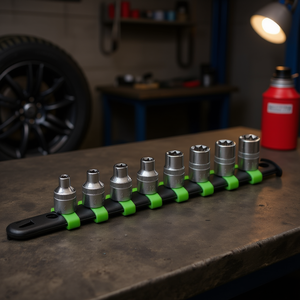 6 Point <b>Socket</b> Set 8 Pcs Metric 4 5 6 7 8 9 10 11 Mm For Automotive Repair Tools - Product Image 3