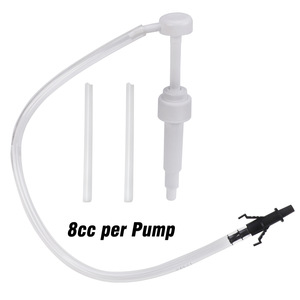 White Gear Oil <b>Pump</b> 8Cc Stroke Fits 32 Oz Bottles Plastic <b>Manual</b> <b>Pump</b> For Hydraulic Use - Product Image 1