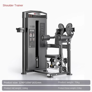 Attrezzatura Commerciale per Fitness Regolabile in Acciaio per Allenamento della Forza di Spalle e Petto, Trainer per Spalle da Seduti per Club/Casa - Product Image 3