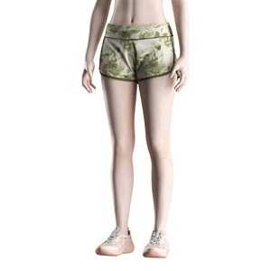 Shorts d'entraînement respirants pour les coureurs d'élite, tissu léger à séchage rapide, éléments de sécurité réfléchissants - Product Image 5
