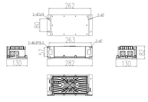 1400W trên xe điện 24v36v48v60v72v tham quan xe buýt Golf Xe tay ga sạc pin - Product Image 3
