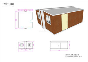 最新 新着 ラグジュアリー モダン スタイル 拡張可能 コンテナハウス 格安販売 - Product Image 3