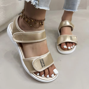 Sandales de sport à semelle épaisse pour femmes, nouveau style d'été, confortables, grandes tailles, pour la plage, vente en gros - Product Image 3