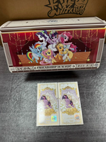 My Little Pony Édition Starlight Vague 2 Boîte de Boosters de Cartes à Collectionner Thème Scène et Théâtre Anime Cartes de Collection en Feuille Cadeaux Jouets
