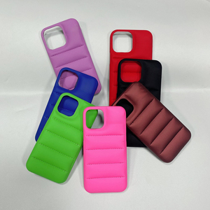 Funda de teléfono de plumón para iPhone 13 Pro Max 13 Mini 12 11 X XS Max XR, carcasa de marca a la moda para iPhone 7 8 Plus - Product Image 3