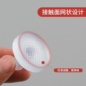 Almohadillas para Muebles Ying Sheng, Transparentes, de Goma Suave, Anticolisión, para Puertas de Armario, Moldeadas por Inyección 11312 - Product Image 4