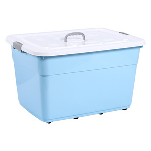 Extra Large Thick Storage <b>Box</b>, Household Plastic Storage <b>Box</b>, Dormitory <b>Clothes</b> Storage <b>Box</b>, Toy Organizer <b>Box</b> - Product Image 5