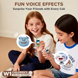 Wiederaufladbares Kinder-Walkie-Talkie mit Kamera, 600mAh Akku, Sprechfunkgerät, Geschenk für Kleinkinder und Vorschulkinder - Product Image 4