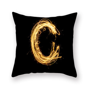 <span class=keywords><strong>Funda</strong></span> de cojín de piel de melocotón personalizada, respetuosa con el medio ambiente, 26 letras inglesas, <span class=keywords><strong>funda</strong></span> de almohada decorativa para sofá - Product Image 4