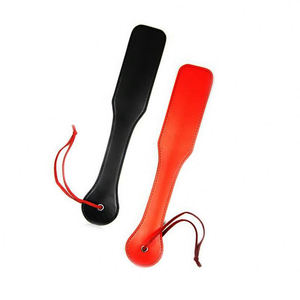 ฟรีกล่องที่กําหนดเอง - Bdsmทาสพันธนาการหนัง<span class=keywords><strong>Pu</strong></span>แส้เครื่องรางม้าพืชตีแส้พายเจ้าชู้ของเล่นสําหรับคู่ - Product Image 1