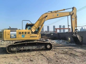 Pelleteuse d'occasion sur chenilles KOMATSU PC 200-7 KOMATSU Pc200-7 Japon 20T - Product Image 2