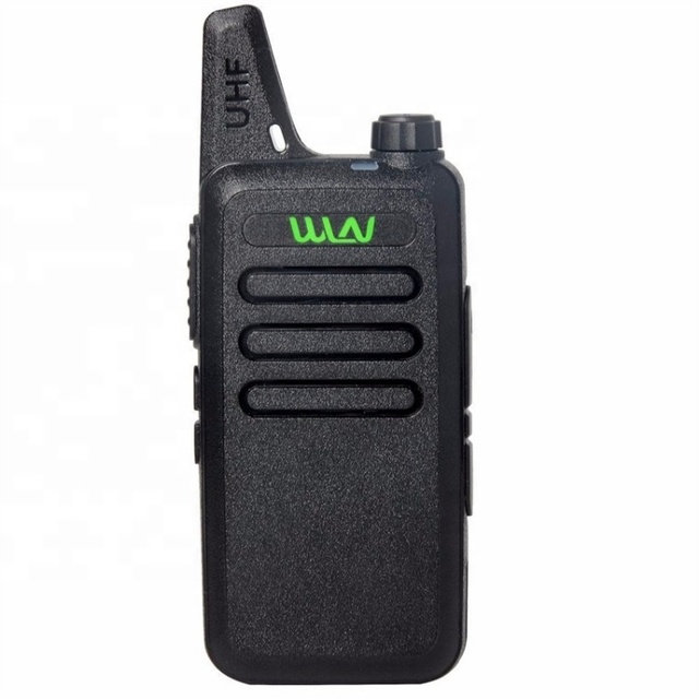 Mini Portable Analog Walkie Talkie UHF 0-4KM Long Range Two Way Radio IPX4 Water Resistant Kids Hotel Restaurant Outdoor Camping