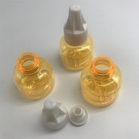 Bouteille vide personnalisable à fond rond de 45 ml pour liquide anti-moustiques, ensemble complet électrique avec recharge et noyau de vaporisateur anti-moustiques