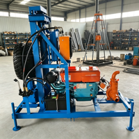 Machine de forage de puits d'eau légère, économique et compacte, 100 m, pour puits domestiques et de jardin
