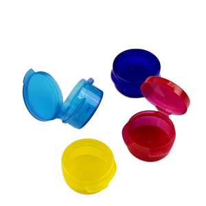 Avantis Flip Top Lid 3G Embalaje cosmético 3G 5G 10G Envase cosmético de plástico para transparente Mini caja de almacenamiento portátil para crema facial - Product Image 1