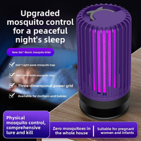 Nouvelle conception 2025 – Piège à insectes électronique portable rechargeable par USB, silencieux et efficace, tue-moustiques et destructeur d'insectes domestiques