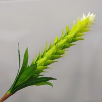 Bunga Lily Jahe Buatan Grosir, Tangkai Tunggal untuk Dekorasi Pernikahan, Festival, Hotel, dan Rumah