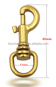 Correas para mascotas, hebilla de resorte, gatillo giratorio, ganchos a presión para correa de perro, collar, bolso - Product Image 5