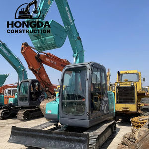 Mini pelle sur chenilles Kobelco SK 75 d'occasion à vendre haute qualité bonne performance Kobelco SK75 du Japon original bon marché - Product Image 1