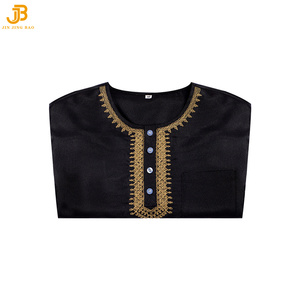 Robe <span class=keywords><strong>de</strong></span> <span class=keywords><strong>prière</strong></span> vintage modeste pour <span class=keywords><strong>homme</strong></span>, <span class=keywords><strong>tenue</strong></span> islamique douce avec broderie dorée, disponible en 3XL, robe d'hiver et d'été - Product Image 4