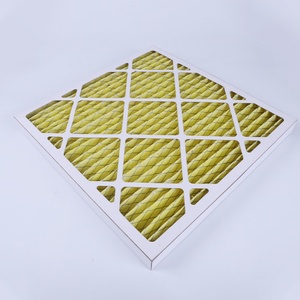 Nhà Máy Outlet điều kiện Mới Xếp Li lọc trước cho AC hệ thống foldaway khung giấy tổng hợp fibre hộp các Tông lọc - Product Image 1