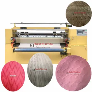 Changzhou HuaEn fabricante de máquinas plisadas inteligentes para vestido textil de la máquina plisadora