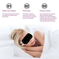 Masque Oculaire Vapeur Auto-Chauffant Jetable Personnalisé, Vente en Gros OEM ODM