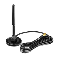 Antenne 4G en cuivre pur à gain élevé 3-5dBi, bande complète 2400-2500MHz, polarisation verticale, pour routeur, modem, amplificateur de signal, VSWR<1.5