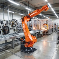 Bras robotisé industriel KUKA KR210 R2700-2 à charge élevée, charge utile de 210 kg, portée de 2700 mm, robot à 6 axes pour cellules d'automatisation personnalisées