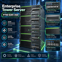 Serveur d'entreprise IBM P740 8205 E6D pour le stockage et le calcul de données