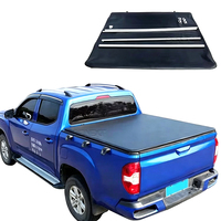 Tonneaucover de camionnette Great Wall Poer Truck Bed Cover 2015 Hilux Revo Vigo Soft Roll up Tonneau cover pour Silverado Silver Tundra