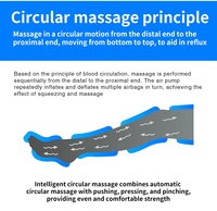 Appareil de pressothérapie professionnel avec système de compression d'air pour tout le corps, pour les équipements de bien-être et de soins corporels en spa, analyseur de peau