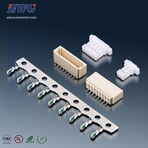 PH Series PHR-6 nilon 66 JST 2.0mm Pitch 6 Pin kawat perumahan ke papan konektor dapat terhubung konektor Crimp - Product Image 4