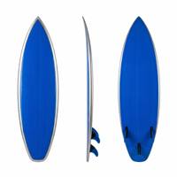 Planche de wake surf haute densité en EPS avec support pour ailerons latéraux double tab