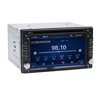 Pasokan pabrik mobil navigasi Built in 6.2 "Auto Radio Android 12 sistem mobil Autoplay MP5 2DIN Universal mobil seri DVD Player