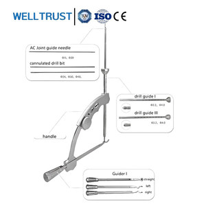 Sistema de Medicina Deportiva Well Trust, Instrumento para Reparación de Ligamentos del Hombro, Articulación AC, Recuperación de Dislocación Acromioclavicular - Product Image 3