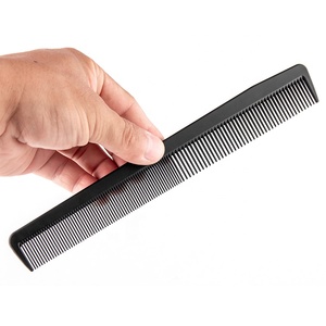Peine de peluquero profesional, fibra de carbono para cortar el pelo - Product Image 1