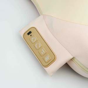 Bantal Pijat pemijat untuk leher punggung, leher bahu kaki nyeri jaringan dalam perangkat kompres panas pemijat pinggang pemanasan - Product Image 4