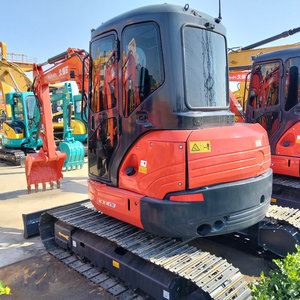 รถขุดขนาดเล็กมือสอง KUBOTA KX163 5 ตัน ขนาดกะทัดรัดและยืดหยุ่น เครื่องยนต์ Kubota ได้รับมาตรฐาน EPA และ CE - Product Image 3