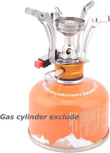 Single Burner Lightweight Portable Manual Butane <b>Gas</b> Stove Durable Plastic Mini Camping One-piece Structure <b>Ignition</b> Device 1 - Product Image 6