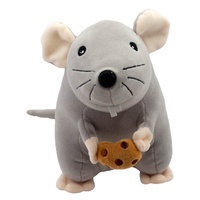 Fuying 2021 Nouveauté Vente Chaude Conception OEM Jouet en Peluche Doux pour Enfants Souris Grise